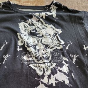 🤑 Skull and butterflies Shirt